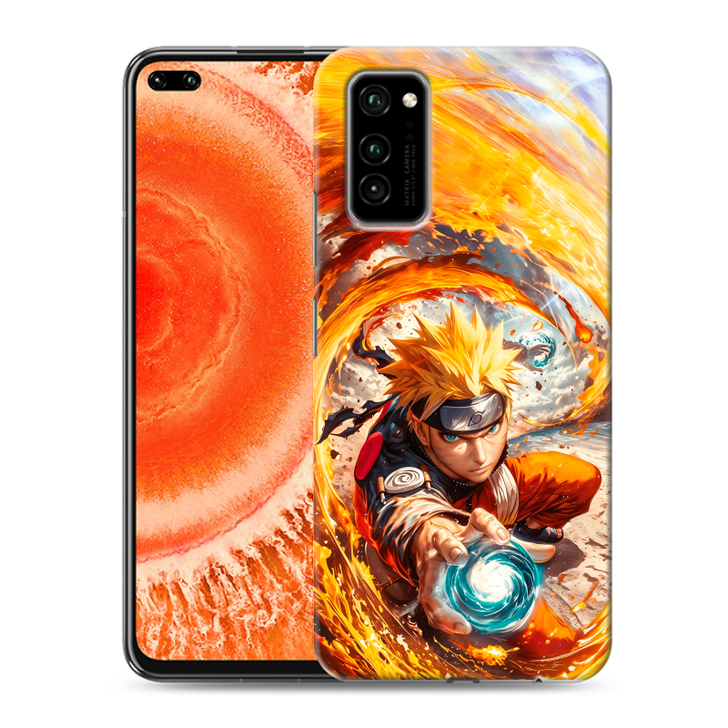 Силиконовый противоударный чехол на Huawei Honor View 30 Pro с принтом Аниме Наруто Naruto Силиконовый противоударный чехол на Huawei Honor View 30 Pro с принтом Аниме Наруто Naruto