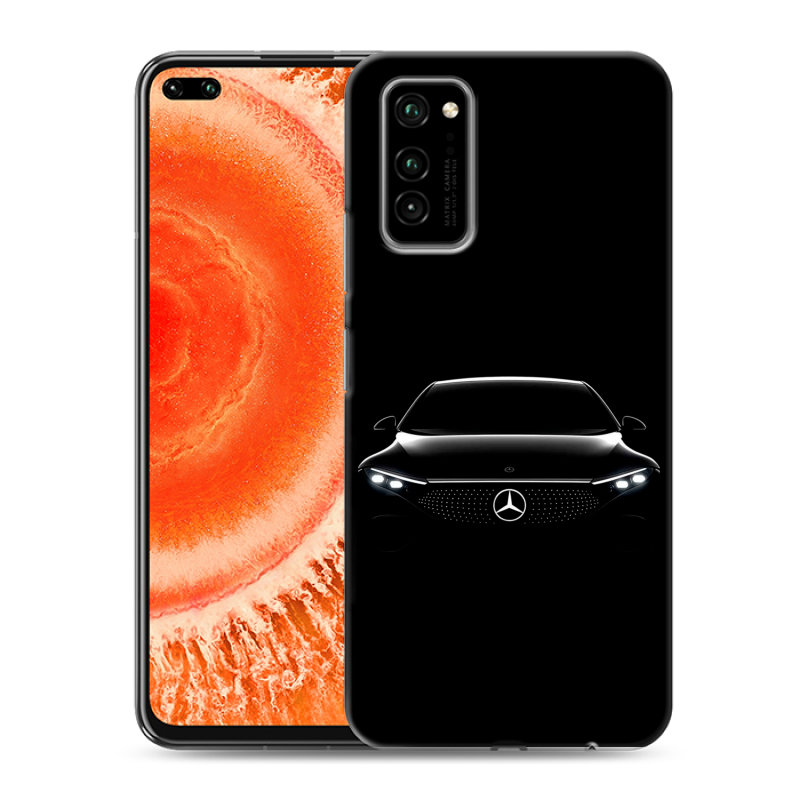 Пластиковый чехол на Huawei Honor View 30 Pro с принтом Mercedes Мерседес Пластиковый чехол на Huawei Honor View 30 Pro с принтом Mercedes Мерседес