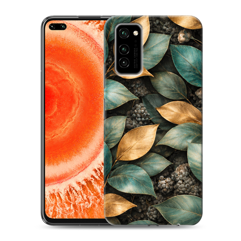 Силиконовый чехол на Huawei Honor View 30 Pro с принтом женский Силиконовый чехол на Huawei Honor View 30 Pro с принтом женский