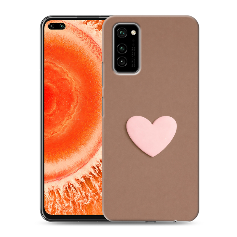 Силиконовый противоударный чехол на Huawei Honor View 30 Pro с принтом женский Силиконовый противоударный чехол на Huawei Honor View 30 Pro с принтом женский