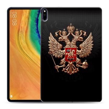 Силиконовый чехол на планшета Huawei MatePad Pro с принтом Герб России Силиконовый чехол на планшета Huawei MatePad Pro с принтом Герб России