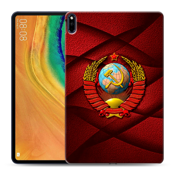 Силиконовый чехол на планшета Huawei MatePad Pro с принтом Герб СССР Силиконовый чехол на планшета Huawei MatePad Pro с принтом Герб СССР