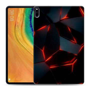 Силиконовый чехол на планшета Huawei MatePad Pro с принтом Яркие абстракции Силиконовый чехол на планшета Huawei MatePad Pro с принтом Яркие абстракции