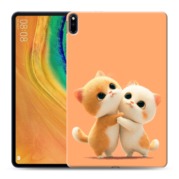 Силиконовый чехол на планшета Huawei MatePad Pro с принтом Милые котики Силиконовый чехол на планшета Huawei MatePad Pro с принтом Милые котики