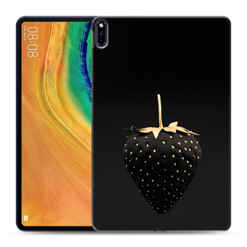Силиконовый чехол на планшета Huawei MatePad Pro с принтом Черная клубника Силиконовый чехол на планшета Huawei MatePad Pro с принтом Черная клубника