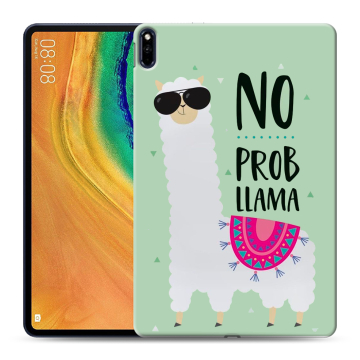Силиконовый чехол на планшета Huawei MatePad Pro с принтом Лама Силиконовый чехол на планшета Huawei MatePad Pro с принтом Лама
