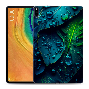 Силиконовый чехол на планшета Huawei MatePad Pro с принтом Листья Силиконовый чехол на планшета Huawei MatePad Pro с принтом Листья