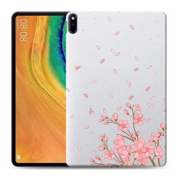 Силиконовый чехол на Huawei MatePad Pro с принтом Ветка сакуры Силиконовый чехол на Huawei MatePad Pro с принтом Ветка сакуры