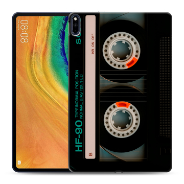 Силиконовый чехол на Huawei MatePad Pro с принтом Кассета Силиконовый чехол на Huawei MatePad Pro с принтом Кассета