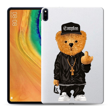 Силиконовый чехол на Huawei MatePad Pro с принтом Мишка Силиконовый чехол на Huawei MatePad Pro с принтом Мишка
