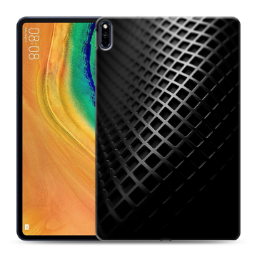 Силиконовый чехол на Huawei MatePad Pro с принтом Текстура металла Силиконовый чехол на Huawei MatePad Pro с принтом Текстура металла