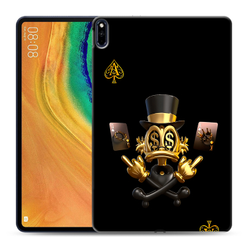 Силиконовый чехол на Huawei MatePad Pro с принтом Золотой скрудж макдак
