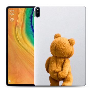 Силиконовый чехол на Huawei MatePad Pro с принтом Медведь Силиконовый чехол на Huawei MatePad Pro с принтом Медведь