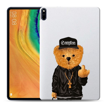 Силиконовый чехол на Huawei MatePad Pro с принтом Плюшевый медведь Силиконовый чехол на Huawei MatePad Pro с принтом Плюшевый медведь