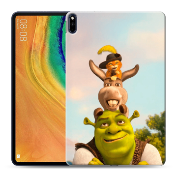 Силиконовый чехол на Huawei MatePad Pro с принтом Шрек Shrek