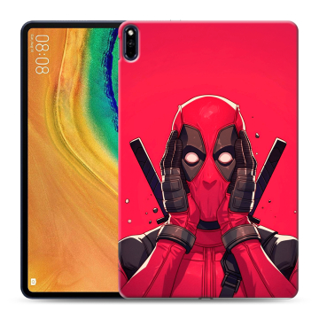 Силиконовый чехол на Huawei MatePad Pro с принтом Дедпул Deadpool Силиконовый чехол на Huawei MatePad Pro с принтом Дедпул Deadpool