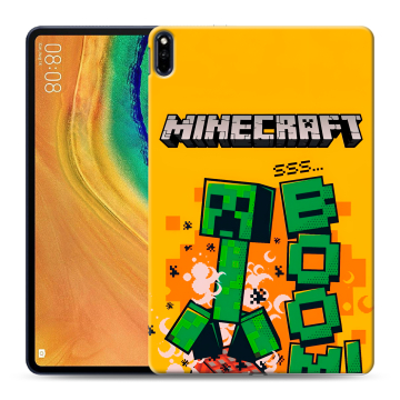 Силиконовый чехол на Huawei MatePad Pro с принтом Майнкрафт Minecraft Силиконовый чехол на Huawei MatePad Pro с принтом Майнкрафт Minecraft