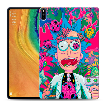 Силиконовый чехол на Huawei MatePad Pro с принтом Рик и Морти Rick Morty Силиконовый чехол на Huawei MatePad Pro с принтом Рик и Морти Rick Morty