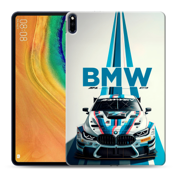 Силиконовый чехол на Huawei MatePad Pro с принтом БМВ BMW Силиконовый чехол на Huawei MatePad Pro с принтом БМВ BMW