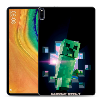 Силиконовый чехол на Huawei MatePad Pro с принтом Майнкрафт Minecraft Силиконовый чехол на Huawei MatePad Pro с принтом Майнкрафт Minecraft
