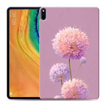Силиконовый чехол на Huawei MatePad Pro с принтом Цветы