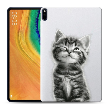 Силиконовый чехол на Huawei MatePad Pro с принтом Котенок Силиконовый чехол на Huawei MatePad Pro с принтом Котенок