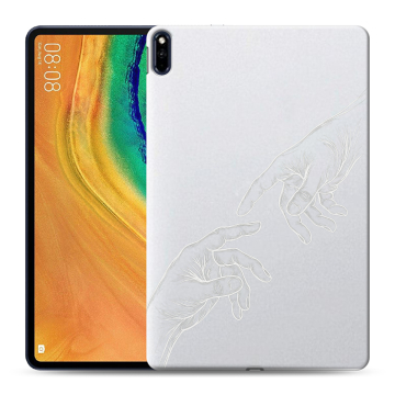 Силиконовый чехол на Huawei MatePad Pro с принтом Сотворение мира