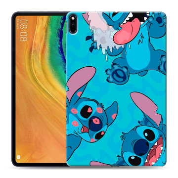 Силиконовый чехол на Huawei MatePad Pro с принтом Лило и Стич