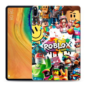 Силиконовый чехол на Huawei MatePad Pro с принтом Roblox Роблокс Силиконовый чехол на Huawei MatePad Pro с принтом Roblox Роблокс