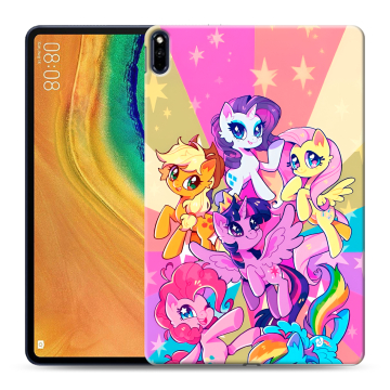Силиконовый чехол на Huawei MatePad Pro с принтом My little pony Дружба чудо Силиконовый чехол на Huawei MatePad Pro с принтом My little pony Дружба чудо