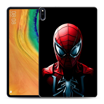 Силиконовый чехол на Huawei MatePad Pro с принтом Spiderman Человек паук