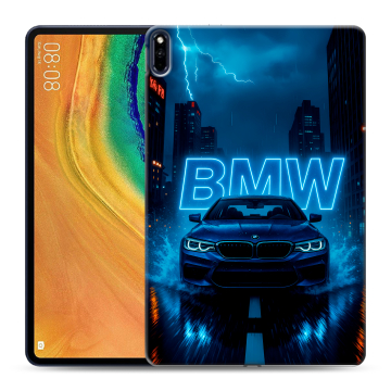 Силиконовый чехол на Huawei MatePad Pro с принтом BMW БМВ Силиконовый чехол на Huawei MatePad Pro с принтом BMW БМВ