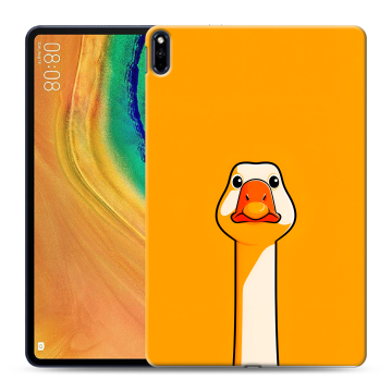 Силиконовый чехол на Huawei MatePad Pro с принтом Смешная утка