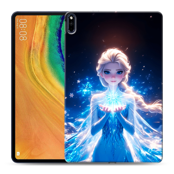 Силиконовый чехол на Huawei MatePad Pro с принтом Холодное сердце Frozen Силиконовый чехол на Huawei MatePad Pro с принтом Холодное сердце Frozen