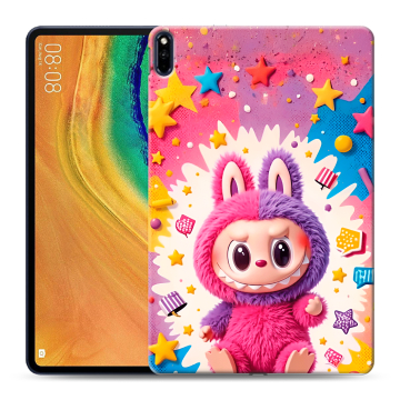 Силиконовый чехол на Huawei MatePad Pro с принтом Labubu Лабубу Силиконовый чехол на Huawei MatePad Pro с принтом Labubu Лабубу