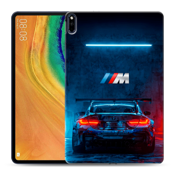 Силиконовый чехол на Huawei MatePad Pro с принтом BMW БМВ Силиконовый чехол на Huawei MatePad Pro с принтом BMW БМВ