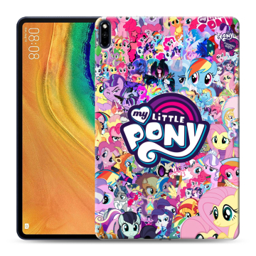 Силиконовый чехол на Huawei MatePad Pro с принтом My little pony Дружба чудо Силиконовый чехол на Huawei MatePad Pro с принтом My little pony Дружба чудо
