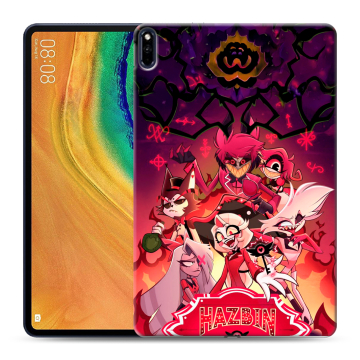 Силиконовый чехол на Huawei MatePad Pro с принтом Hazbin Hotel Отель Хазбин Силиконовый чехол на Huawei MatePad Pro с принтом Hazbin Hotel Отель Хазбин