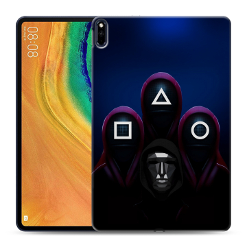 Силиконовый чехол на Huawei MatePad Pro с принтом Игра Кальмара