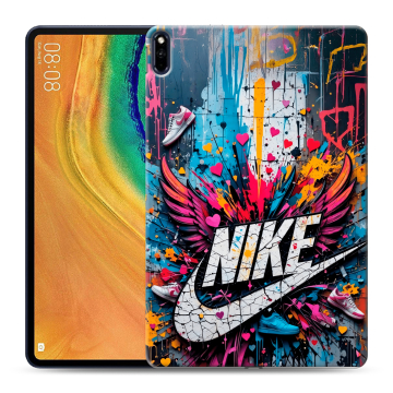 Силиконовый чехол на Huawei MatePad Pro с принтом Nike Найк Силиконовый чехол на Huawei MatePad Pro с принтом Nike Найк