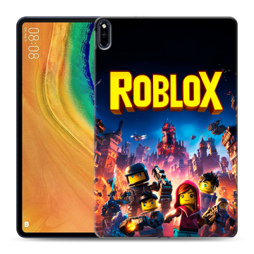 Силиконовый чехол на Huawei MatePad Pro с принтом Roblox Роблокс Силиконовый чехол на Huawei MatePad Pro с принтом Roblox Роблокс