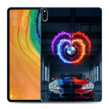 Силиконовый чехол на Huawei MatePad Pro с принтом BMW БМВ Силиконовый чехол на Huawei MatePad Pro с принтом BMW БМВ
