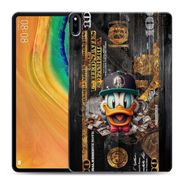 Силиконовый чехол на Huawei MatePad Pro с принтом Дональд Дак Доллар Силиконовый чехол на Huawei MatePad Pro с принтом Дональд Дак Доллар
