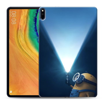 Силиконовый чехол на Huawei MatePad Pro с принтом Миньоны Силиконовый чехол на Huawei MatePad Pro с принтом Миньоны