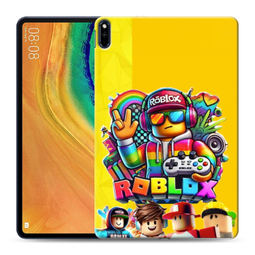 Силиконовый чехол на Huawei MatePad Pro с принтом Roblox Роблокс Силиконовый чехол на Huawei MatePad Pro с принтом Roblox Роблокс