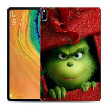 Силиконовый чехол на Huawei MatePad Pro с принтом Новый год