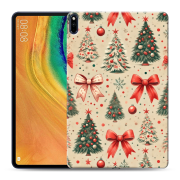 Силиконовый чехол на Huawei MatePad Pro с принтом Новый год