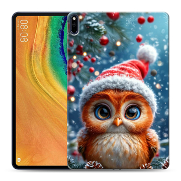 Силиконовый чехол на Huawei MatePad Pro с принтом Новый год