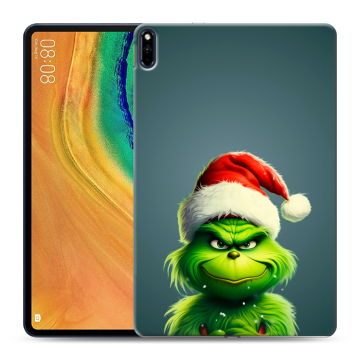 Силиконовый чехол на Huawei MatePad Pro с принтом Новый год