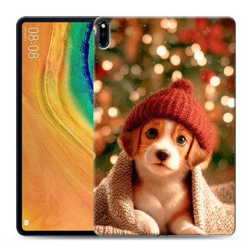 Силиконовый чехол на Huawei MatePad Pro с принтом Новый год